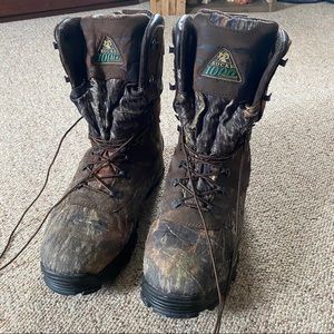 Rocky insulated hunting boots camo